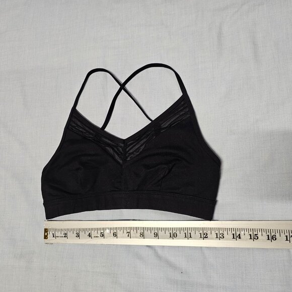 Alo Yoga Sport Bra Women Size S Black - Picture 8 of 15